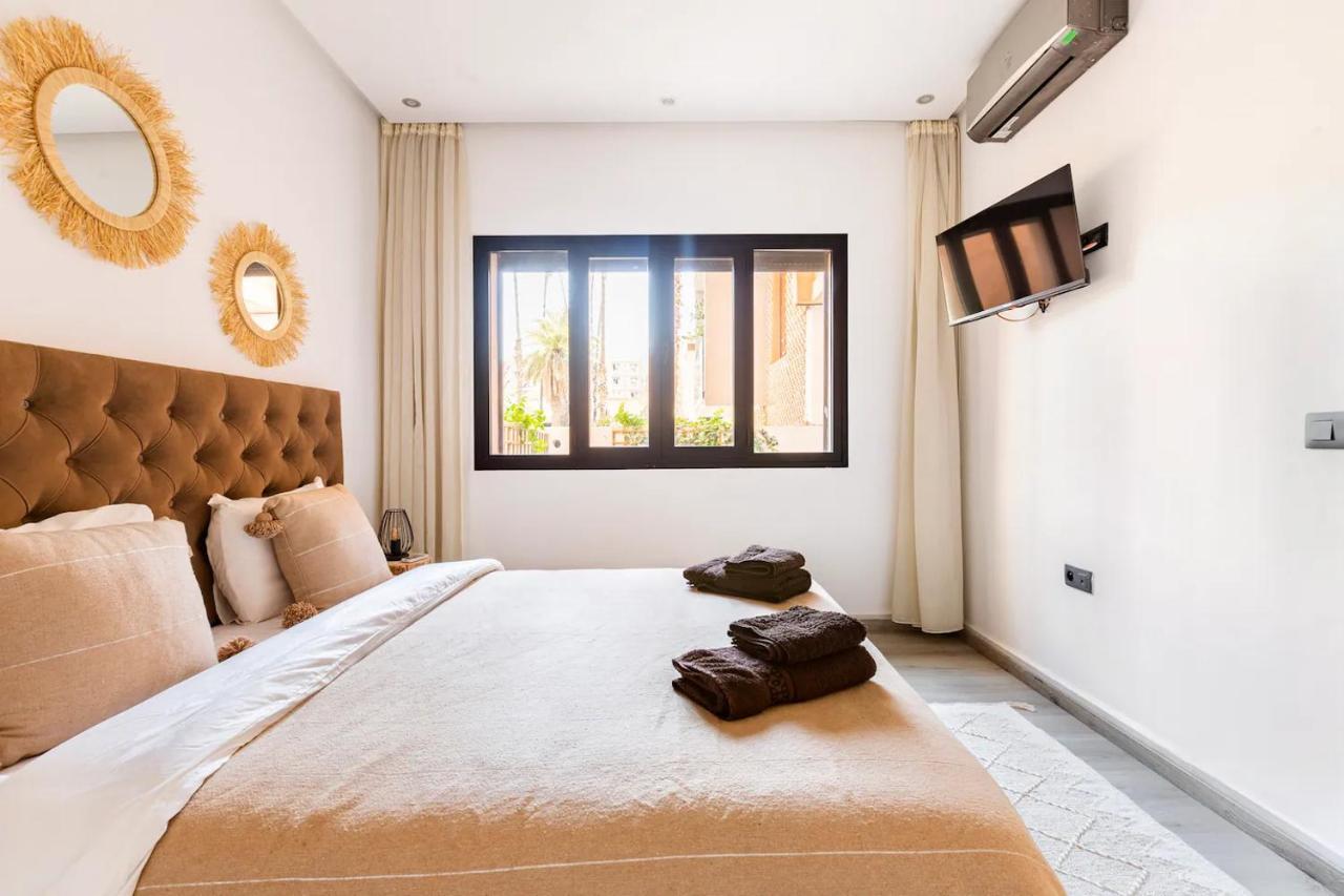 Appartement Loft Duplex Familial 200M2 Neuf - Centre Gueliz à Marrakesh Extérieur photo